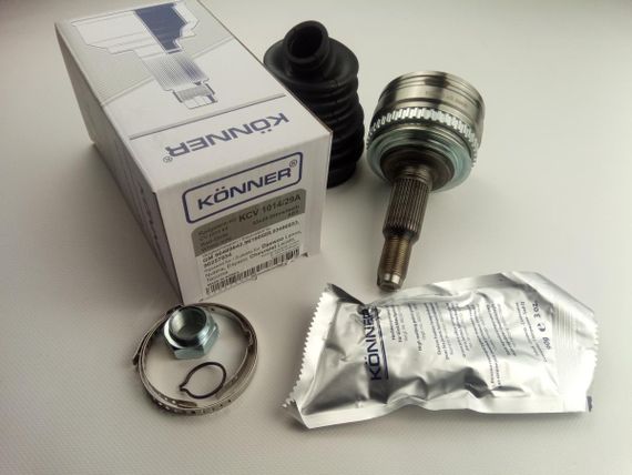 ШРУС Lanos 1.6/Lacetti 1.8 зовнішній Konner (KCV-1014/29A) з АБС, дрібний шліц (29х33) (96489842) | Зображення 2