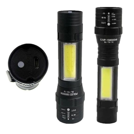 Тактический сверхъяркий светодиодный фонарь Police, Фонарь с регулировкой луча, Фонарик police оригинал DN-13 | Зображення 4