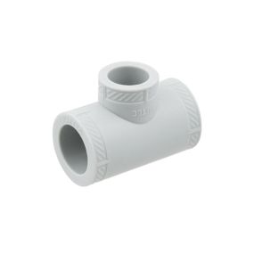 Трійник редукційний поліпропіленовий PPR Raftec 32х25 RRT3225