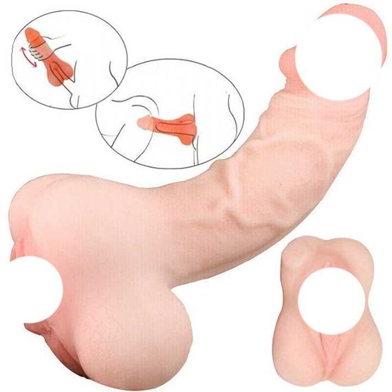 Мастурбатор — масадка на пініс 2 в 1