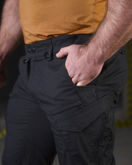 Тактичні штани HUNTER black ВТ4998 | Зображення 3