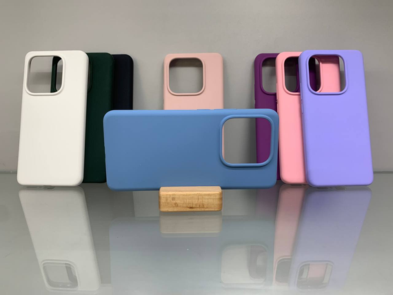 Xiaomi Note 14 5G Протиударний чохол софт тач світло-синій