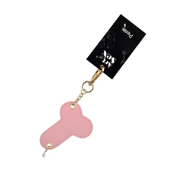 Брелок на карабине для ключей Art of Sex Fhallus, Розовый Sex Aura | Зображення 2