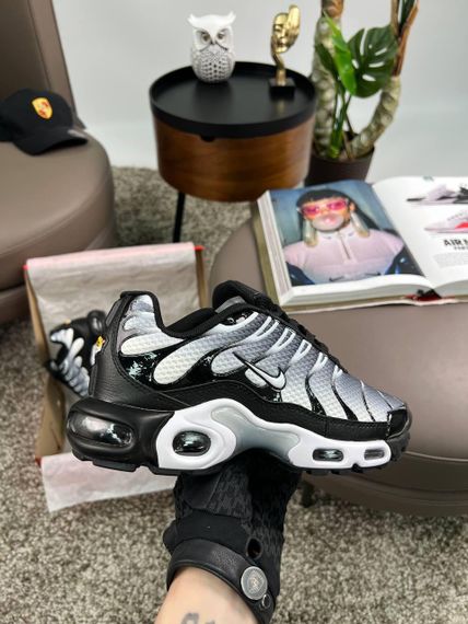 Кросівки Air Max Plus White Black Gradient , текстиль , В'єтнам 41 26 см | Зображення 3