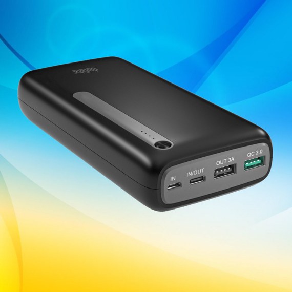 Powerbank Durata 30000mAh. Павербанк, павер 30000. Швидка зарядка. повербанк | Зображення 1