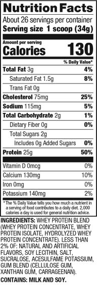 Сывороточный протеин Elite Whey 908g (Cookies and Cream) | Зображення 2