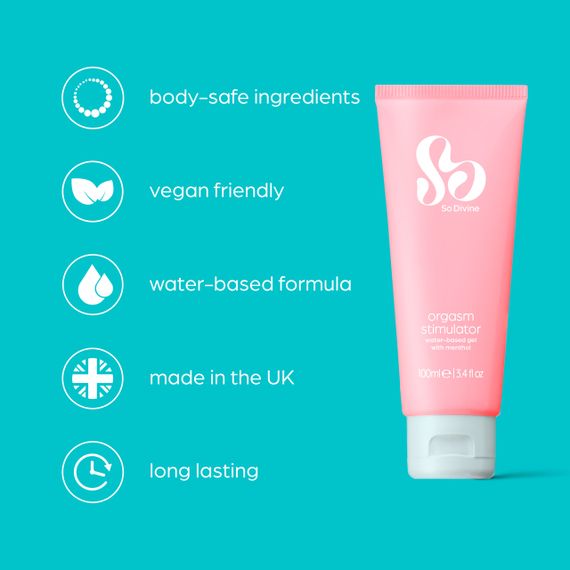 Гель для стимуляції оргазму Orgasm Stimulating Gel, 100 мл So Divine (Велика Британія) Sex Aura | Зображення 1