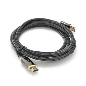 Кабель VEGGIEG HA-2 HDMI-HDMI 4K UHD, 2.0m, v2.0, OD-4.0mm, Black, Пакет