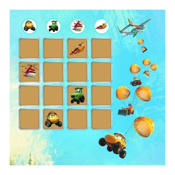 Судоку для дітей "Цікавий світ транспорту" 1191015 з наклейками | Зображення 3