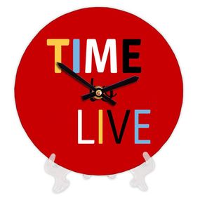 Часы настенные круглые Time to live 18 см (CH18_P_15S078)