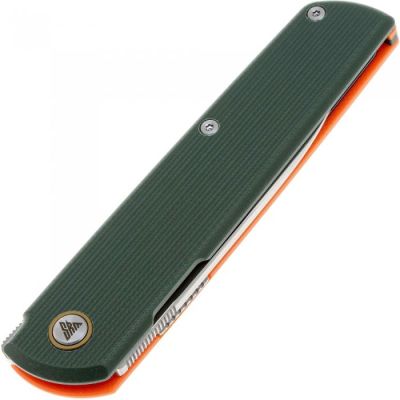 Нож SRM Qrick, Sandvik14C28N, G10, помаранчево-зелений (408L-GX) | Зображення 4