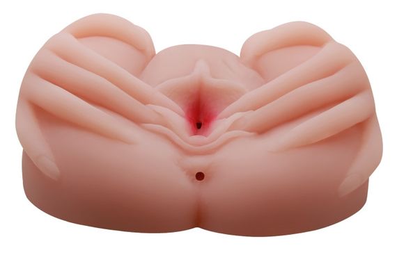 Мастурбатор вагіна і анус з вібрацією BAILE - French lady, Vibration Heating function, BM-009022 Sex Aura | Зображення 3