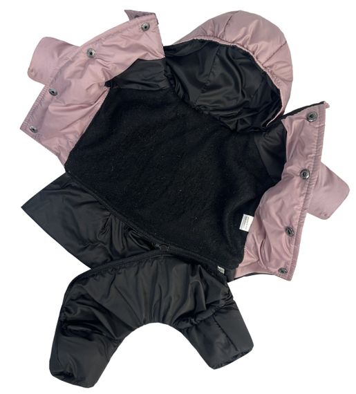 Комбінезон трансформер для дівчат пудра 2