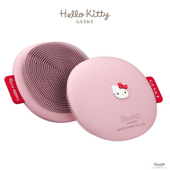 Щітка для обличчя GESKE Facial Brush 3в1 by Hello Kitty pink | Зображення 5