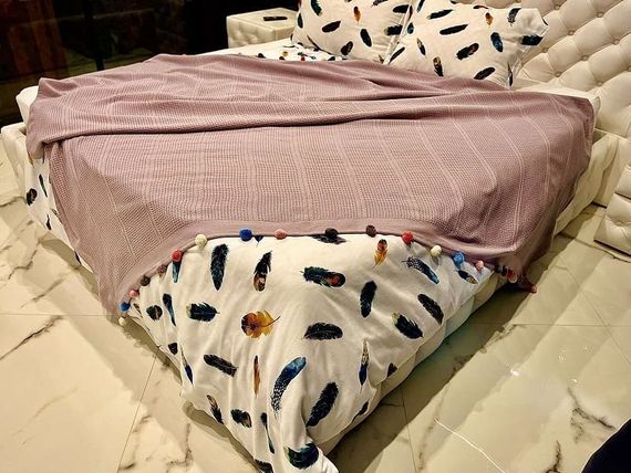 Плед Dantela Vita 83763 Туреччина 200х220  Бавовна