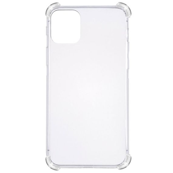 TPU чохол GETMAN Ease logo посилені кути для Apple iPhone 11 Pro (5.8") Безбарвний (прозорий)