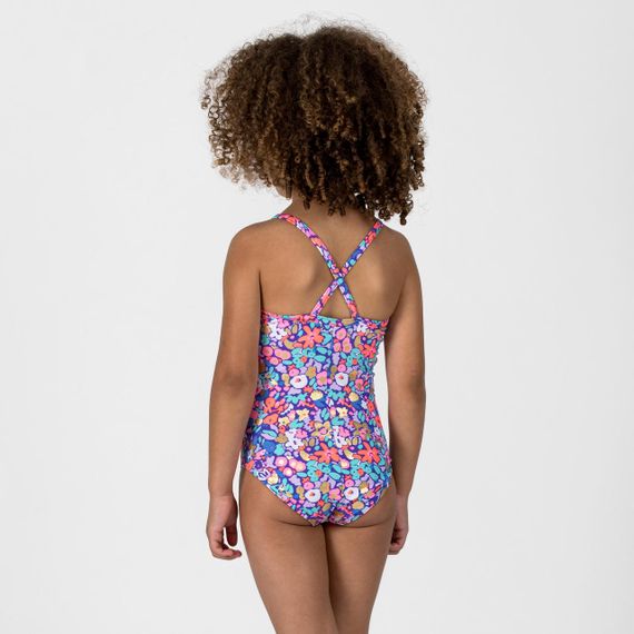 Купальник суцільний Hanalei для дівчат з квітковим принтом - 113-122 см - 5-6 р | Зображення 3