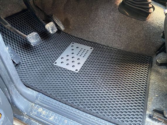 Коврики EVA (черные) Короткий, 5 штук (передние и задние) для Nissan Patrol Y60 1988-1997 гг | Зображення 5