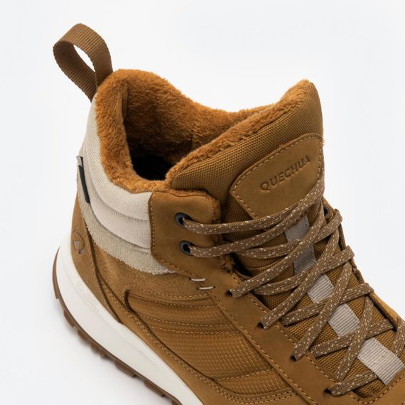 Черевики чоловічі NH500 Hybrid для туризму шкіряні коричневі - EU43 UA43 | Зображення 5