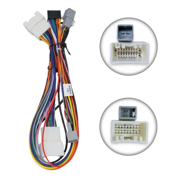 Перехідник живлення серії QIV з адаптером CAN-BUS для Mitsubishi QBR-W MS-3306 (дрот)