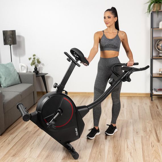 Велотренажер Gymtek XB1500 магнітний червоний | Зображення 7
