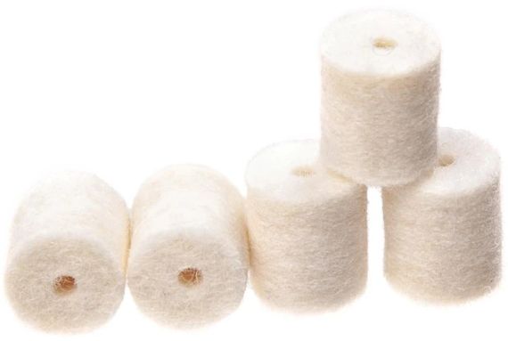 Патчі для чищення зброї Luszczek кал. 7.62-8 мм 50 шт Повстяні патчі для чищення зброї Патчі для чищення