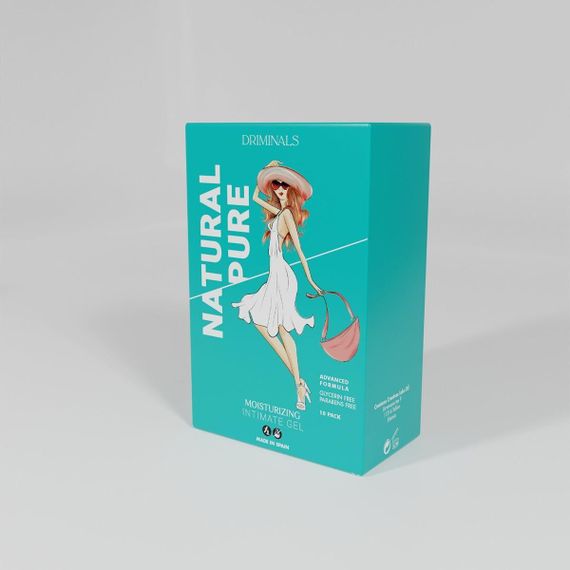 Набор пробников гель-лубриканта для чувствительной кожи Driminals Natural Pure (10 x 4 мл) sexstyle