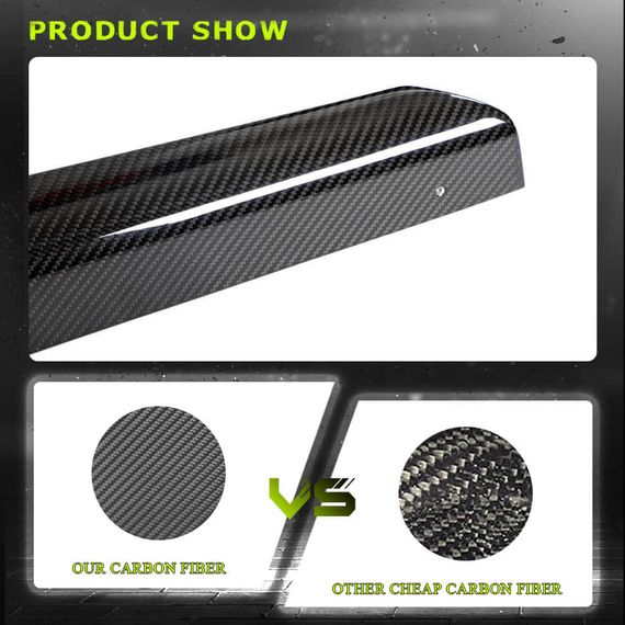 Накладки на пороги V2 (для G87, Карбон) для BMW 2 серія G42 2021- рр | Зображення 3