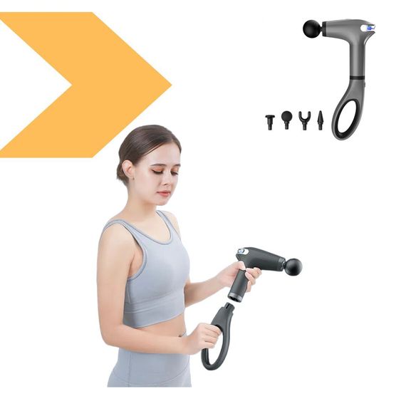 Масажний пістолет з 6 насадками XPRO HB-005 (23457270801_765) | Зображення 1
