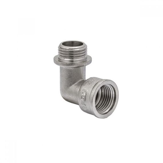 Кутник нікельований 1/2" ВЗ KOER KR3328