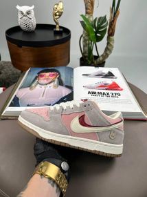 Кросівки SB Dunk Low SE “85 Double Swoosh Grey Pink White , В'єтнам 39 24