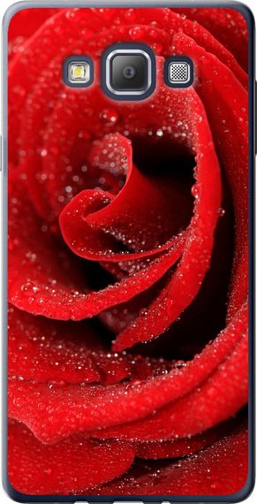 Чехол на Samsung Galaxy A7 A700H Красная роза "529u-117-17620"