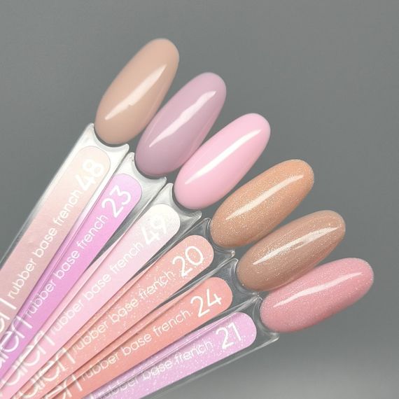 База Valeri French Base No24 (кофе с молоком с серебряным шиммером) 6мл | Зображення 1