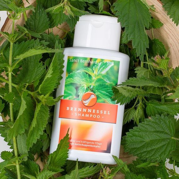 Шампунь натуральний з кропивою та іншими рослинними екстрактами, "Sanct Bernhard", 100 мл., Німеччина