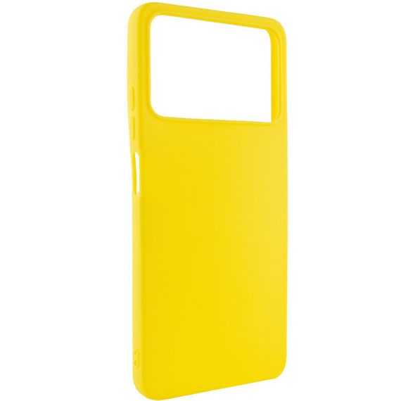 Силіконовий чохол Candy для Xiaomi Poco X4 Pro 5G Жовтий | Зображення 1