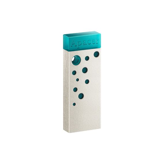 USB флеш накопичувач Apacer 64GB AH11J Turquoise Green USB 2.0 (AP64GAH11JG-1) | Зображення 1