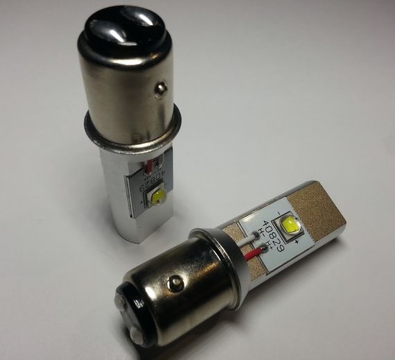 Світлодіодна автолампа 1157(P21/5W)-S25-BAY15D- 20W XM-L U2*2PCS (750Lm)