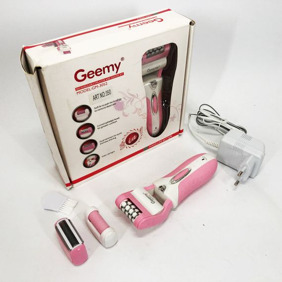 Машинка для удаления волос на лице, Аккумуляторная женская электробритва, Терки для шлифовки пяток TS-93 | Зображення 5