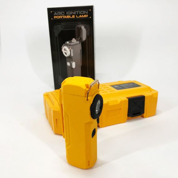 Електронна сенсорна запальничка D51-COB, Електрична перезаряджається запальничка USB LY-12 | Зображення 4