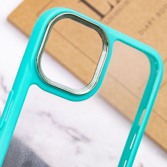 Чехол TPU+PC Lyon Case для Apple iPhone 13 (6.1") Green | Зображення 5