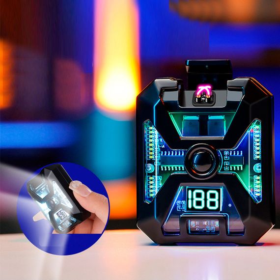 Багатофункціональний ліхтар D69 з Li-Ion акумулятором, індикацією заряду, запальничкою та ЗУ Type-C (46813-d69_244) | Зображення 1