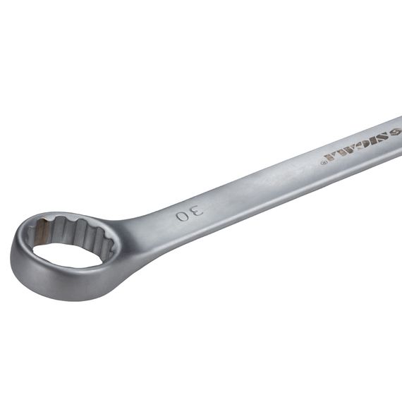 Ключі ріжково-накидні Sigma 12 шт 13-32 мм CrV satine (тк чохол) (6010211) | Зображення 4