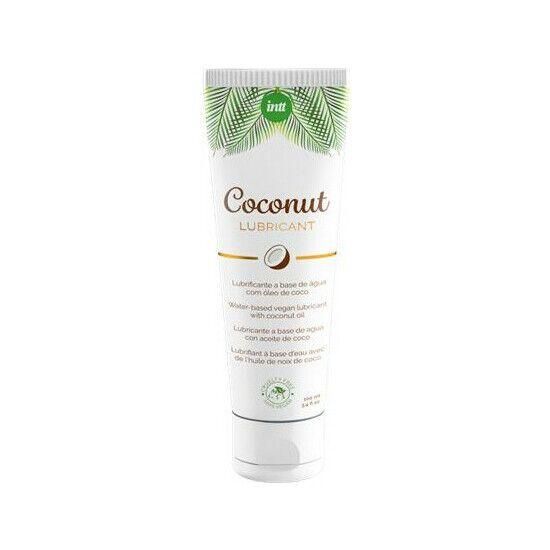 Ухаживающий лубрикант Intt Coconut с кокосовым маслом на водной основе (100 мл) sexstyle