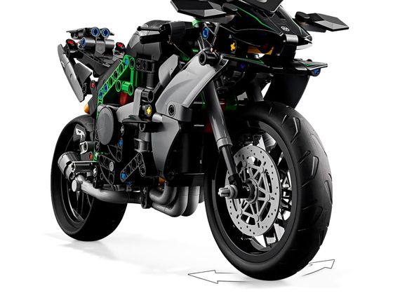 Конструктор LEGO Technic Мотоцикл Kawasaki Ninja H2R 42170 | Зображення 5