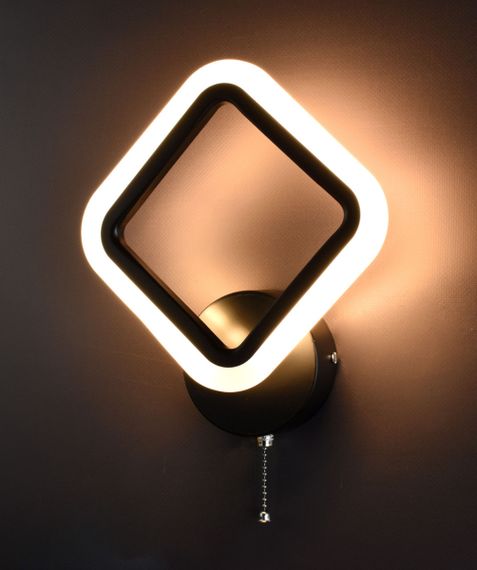 Бра LED 25848 Чорний 8х22х34 см. | Зображення 2