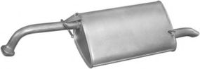 Глушник задн. CHEVROLET LACETTI (вир-во Polmostrow) POLMO 0562 на DAEWOO LACETTI седан (J200)
