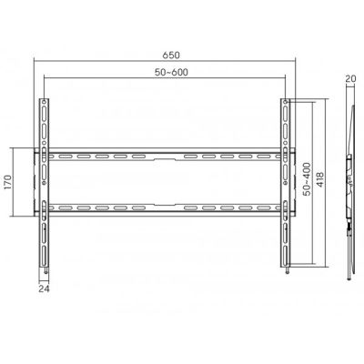 Кронштейн AGN AGN80-460F | Зображення 4