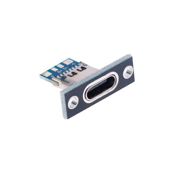 Врезной разъем, гнездо USB Type-C 4-pin мама под пайку | Зображення 2