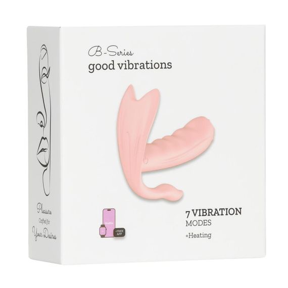 Вібратор - Silicone Vibrator, 7 vibration modes, Heating + APP Sex Aura