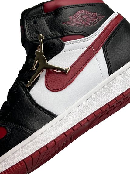 Чоловічі кросівки N-ike Air Jordan 1 High Black Wine White  весна / літо / осінь 44 28.0 см | Зображення 8